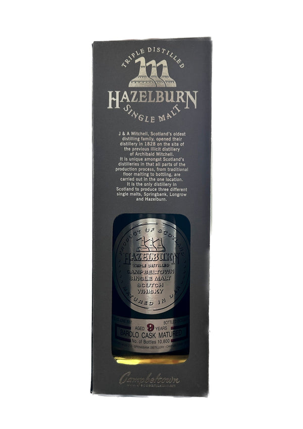 Hazelburn 9 Year old Barolo Cask – En Uforglemmelig Whiskyoplevelse