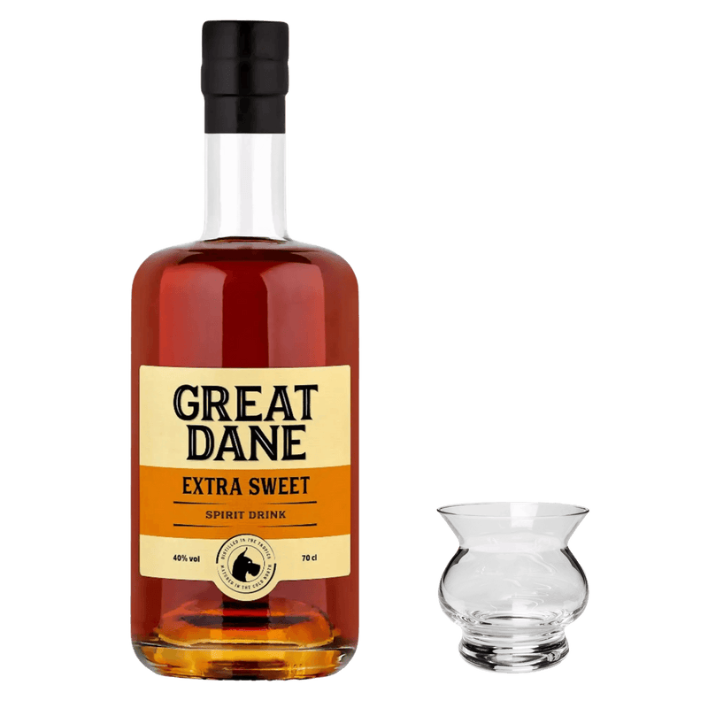 Great Dane Extra Sweet Rom & Elite Neat Romglas