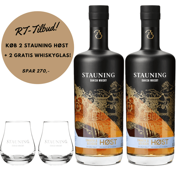 Køb 2 Stauning Rye Inkl. 2 Stauning Whisky Glas