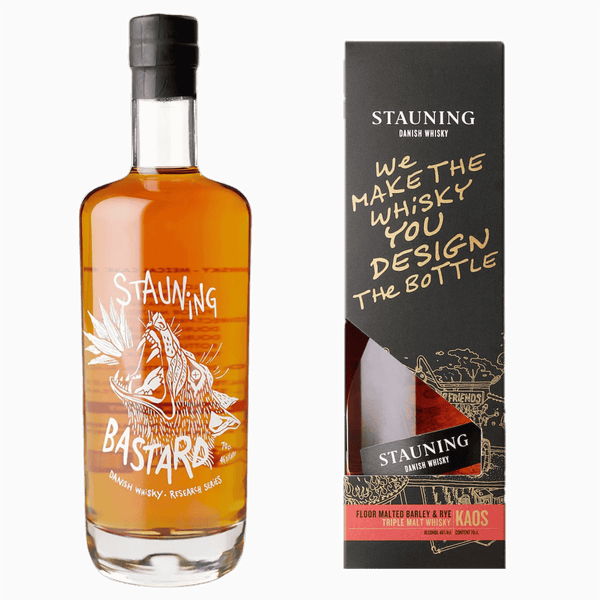 Stauning Kaos Design Your Edition og Stuning Bastard Mezcal Finish