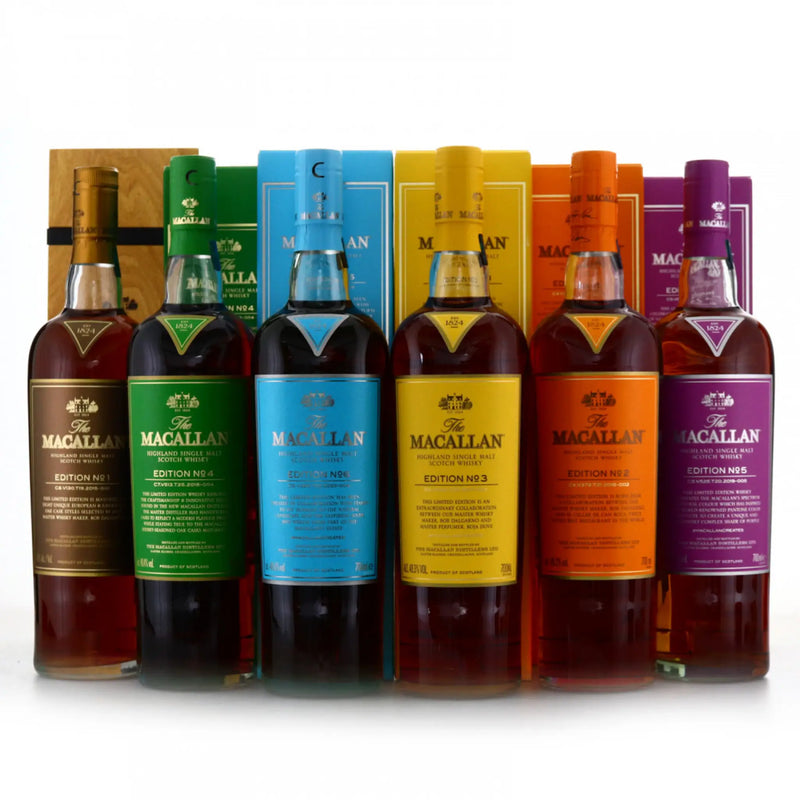 The Macallan Edition 1-6 - Eksklusivt Limited Edition Smagnings Sæt