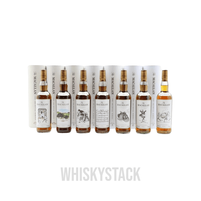 The Macallan Folio Series 1-7 Samlet Sæt